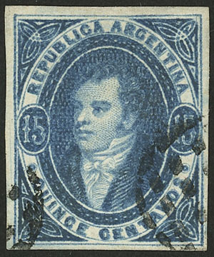 Lot 49 - Argentina rivadavia -  Guillermo Jalil - Philatino Auction # 2528 ARGENTINA: Auction of a fine collection!