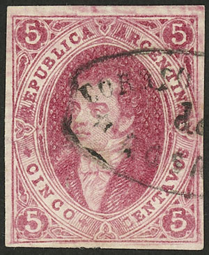 Lot 50 - Argentina rivadavia -  Guillermo Jalil - Philatino Auction # 2528 ARGENTINA: Auction of a fine collection!