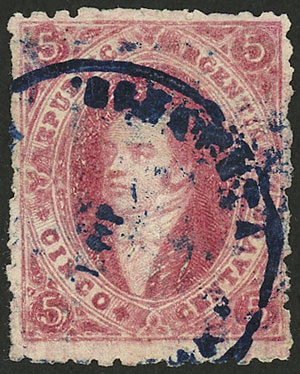 Lot 51 - Argentina rivadavia - Guillermo Jalil - Philatino Auction # 2528 ARGENTINA: Auction of a fine collection! Lot 51 - Argentina rivadavia - Guillermo Jalil - Philatino Auction # 2528 ARGENTINA: Auction of a fine collection!
