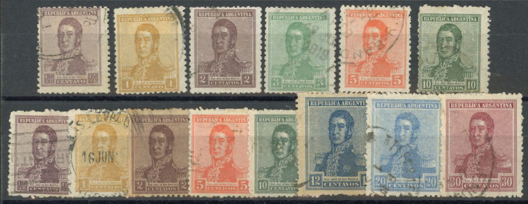 Lot 98 - Argentina general issues - Guillermo Jalil - Philatino Auction # 2528 ARGENTINA: Auction of a fine collection! Lot 98 - Argentina general issues - Guillermo Jalil - Philatino Auction # 2528 ARGENTINA: Auction of a fine collection!