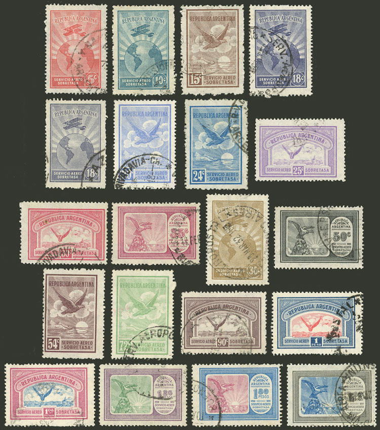 Lot 112 - Argentina airmail - Guillermo Jalil - Philatino Auction # 2528 ARGENTINA: Auction of a fine collection! Lot 112 - Argentina airmail - Guillermo Jalil - Philatino Auction # 2528 ARGENTINA: Auction of a fine collection!