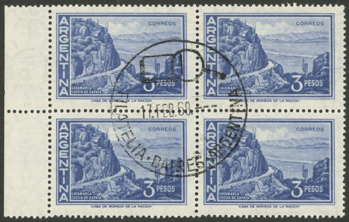Lot 507 - Argentina general issues -  Guillermo Jalil - Philatino Auction # 2538 ARGENTINA: “Clearance” auction with very low starts and many interesting lots!