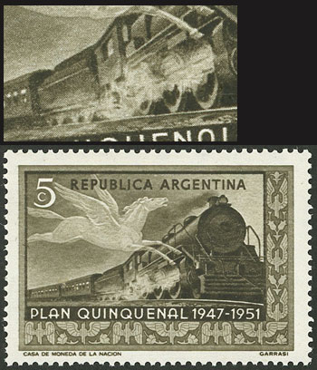 Lot 459 - Argentina general issues -  Guillermo Jalil - Philatino Auction # 2538 ARGENTINA: “Clearance” auction with very low starts and many interesting lots!