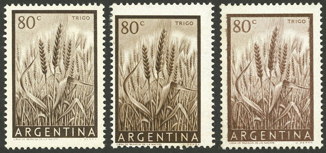 Lot 480 - Argentina general issues -  Guillermo Jalil - Philatino Auction # 2538 ARGENTINA: “Clearance” auction with very low starts and many interesting lots!