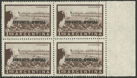 Lot 870 - Argentina official stamps - Guillermo Jalil - Philatino Auction # 2538 ARGENTINA: “Clearance” auction with very low starts and many interesting lots! Lot 870 - Argentina official stamps - Guillermo Jalil - Philatino Auction # 2538 ARGENTINA: “Clearance” auction with very low starts and many interesting lots!