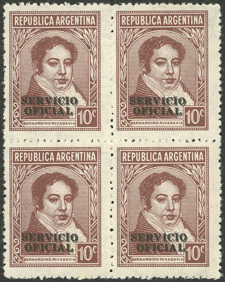 Lot 863 - Argentina official stamps - Guillermo Jalil - Philatino Auction # 2538 ARGENTINA: “Clearance” auction with very low starts and many interesting lots! Lot 863 - Argentina official stamps - Guillermo Jalil - Philatino Auction # 2538 ARGENTINA: “Clearance” auction with very low starts and many interesting lots!