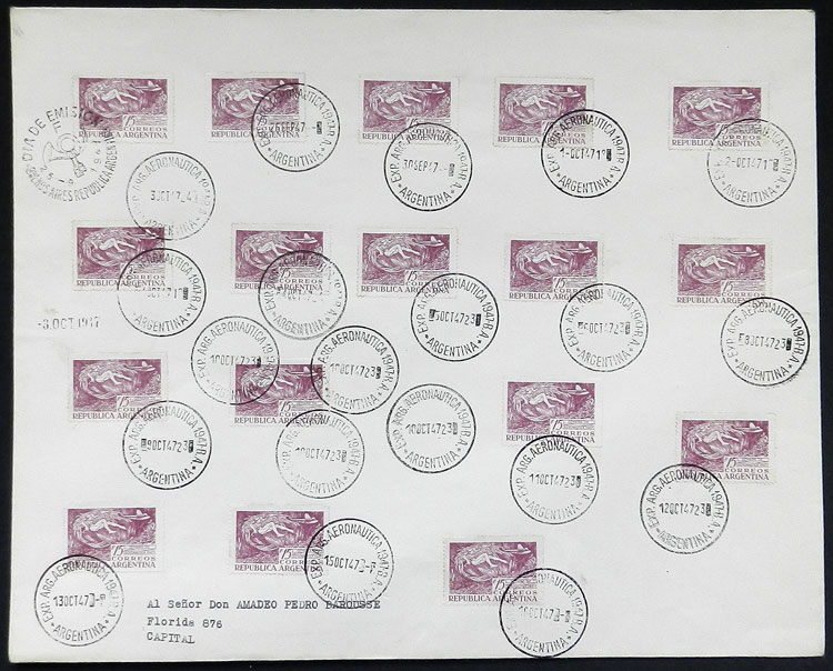 Lot 450 - Argentina general issues - Guillermo Jalil - Philatino Auction # 2538 ARGENTINA: “Clearance” auction with very low starts and many interesting lots! Lot 450 - Argentina general issues - Guillermo Jalil - Philatino Auction # 2538 ARGENTINA: “Clearance” auction with very low starts and many interesting lots!