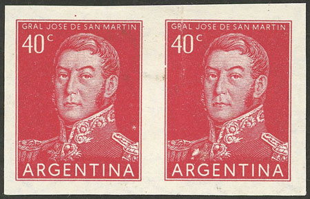 Lot 478 - Argentina general issues -  Guillermo Jalil - Philatino Auction # 2538 ARGENTINA: “Clearance” auction with very low starts and many interesting lots!