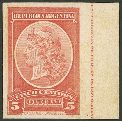 Lot 769 - Argentina official stamps -  Guillermo Jalil - Philatino Auction # 2538 ARGENTINA: “Clearance” auction with very low starts and many interesting lots!