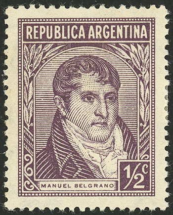 Lot 368 - Argentina general issues -  Guillermo Jalil - Philatino Auction # 2538 ARGENTINA: “Clearance” auction with very low starts and many interesting lots!