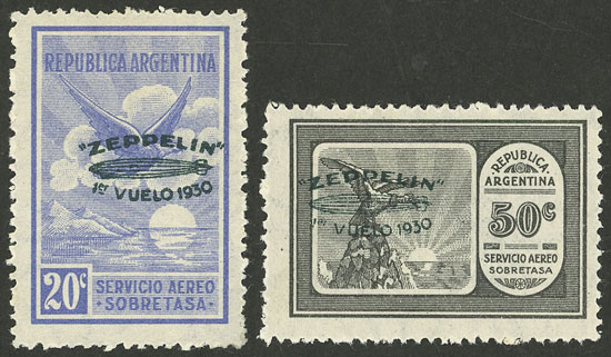Lot 272 - Argentina general issues -  Guillermo Jalil - Philatino Auction # 2538 ARGENTINA: “Clearance” auction with very low starts and many interesting lots!