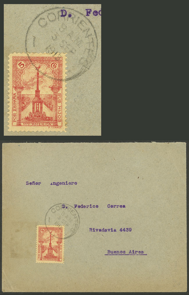 Lot 965 - Argentina postal history - Guillermo Jalil - Philatino Auction # 2538 ARGENTINA: “Clearance” auction with very low starts and many interesting lots! Lot 965 - Argentina postal history - Guillermo Jalil - Philatino Auction # 2538 ARGENTINA: “Clearance” auction with very low starts and many interesting lots!