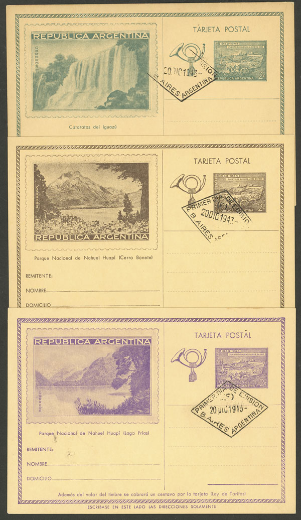 Lot 941 - Argentina Postal stationery - Guillermo Jalil - Philatino Auction # 2538 ARGENTINA: “Clearance” auction with very low starts and many interesting lots! Lot 941 - Argentina Postal stationery - Guillermo Jalil - Philatino Auction # 2538 ARGENTINA: “Clearance” auction with very low starts and many interesting lots!