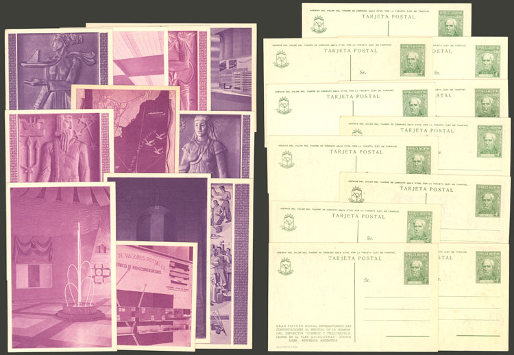 Lot 942 - Argentina Postal stationery - Guillermo Jalil - Philatino Auction # 2538 ARGENTINA: “Clearance” auction with very low starts and many interesting lots! Lot 942 - Argentina Postal stationery - Guillermo Jalil - Philatino Auction # 2538 ARGENTINA: “Clearance” auction with very low starts and many interesting lots!