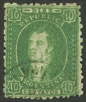 Lot 41 - Argentina rivadavias -  Guillermo Jalil - Philatino Auction # 2538 ARGENTINA: “Clearance” auction with very low starts and many interesting lots!