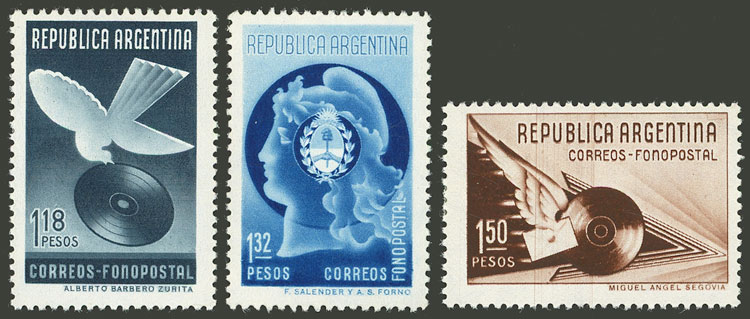 Lot 403 - Argentina general issues - Guillermo Jalil - Philatino Auction # 2538 ARGENTINA: “Clearance” auction with very low starts and many interesting lots! Lot 403 - Argentina general issues - Guillermo Jalil - Philatino Auction # 2538 ARGENTINA: “Clearance” auction with very low starts and many interesting lots!