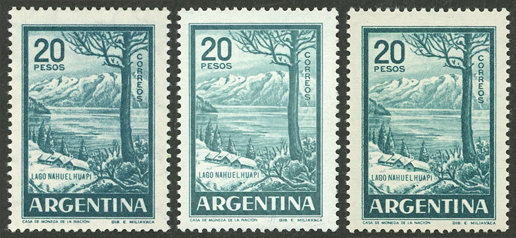 Lot 516 - Argentina general issues -  Guillermo Jalil - Philatino Auction # 2538 ARGENTINA: “Clearance” auction with very low starts and many interesting lots!