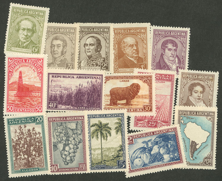 Lot 384 - Argentina general issues - Guillermo Jalil - Philatino Auction # 2538 ARGENTINA: “Clearance” auction with very low starts and many interesting lots! Lot 384 - Argentina general issues - Guillermo Jalil - Philatino Auction # 2538 ARGENTINA: “Clearance” auction with very low starts and many interesting lots!