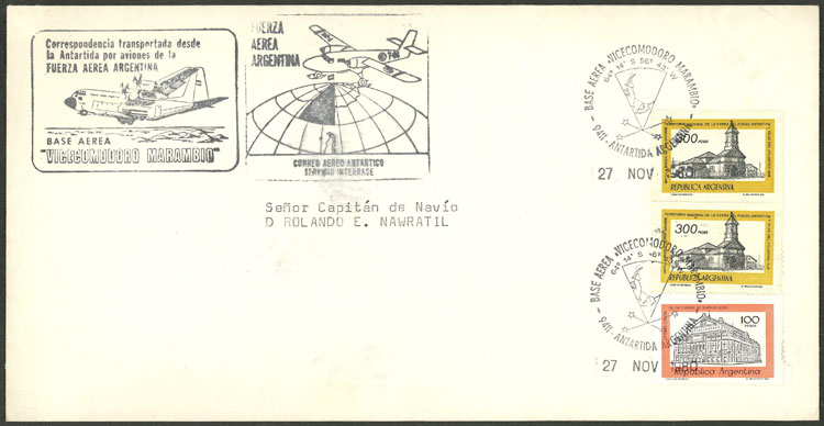 Lot 6 - argentine antarctica postal history - Guillermo Jalil - Philatino Auction # 2538 ARGENTINA: “Clearance” auction with very low starts and many interesting lots! Lot 6 - argentine antarctica postal history - Guillermo Jalil - Philatino Auction # 2538 ARGENTINA: “Clearance” auction with very low starts and many interesting lots!