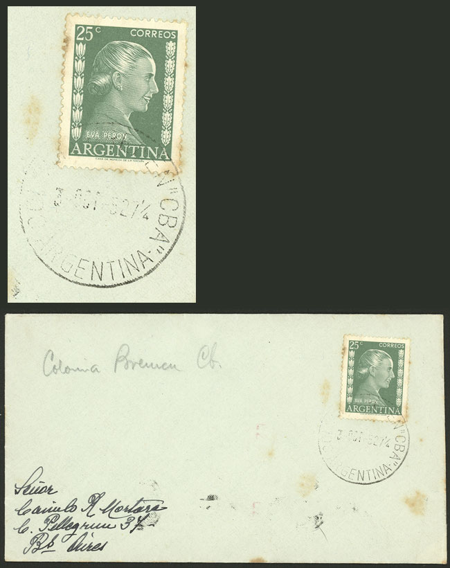 Lot 997 - Argentina postal history - Guillermo Jalil - Philatino Auction # 2538 ARGENTINA: “Clearance” auction with very low starts and many interesting lots! Lot 997 - Argentina postal history - Guillermo Jalil - Philatino Auction # 2538 ARGENTINA: “Clearance” auction with very low starts and many interesting lots!