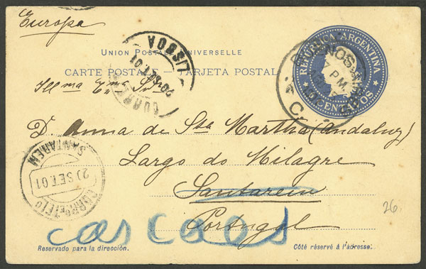 Lot 937 - Argentina Postal stationery - Guillermo Jalil - Philatino Auction # 2538 ARGENTINA: “Clearance” auction with very low starts and many interesting lots! Lot 937 - Argentina Postal stationery - Guillermo Jalil - Philatino Auction # 2538 ARGENTINA: “Clearance” auction with very low starts and many interesting lots!