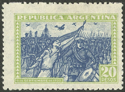 Lot 300 - Argentina general issues -  Guillermo Jalil - Philatino Auction # 2538 ARGENTINA: “Clearance” auction with very low starts and many interesting lots!
