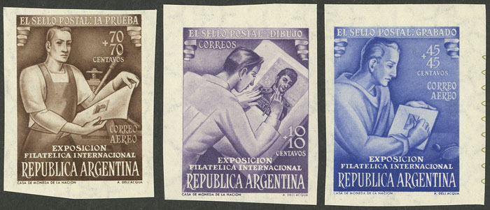 Lot 458 - Argentina general issues -  Guillermo Jalil - Philatino Auction # 2538 ARGENTINA: “Clearance” auction with very low starts and many interesting lots!
