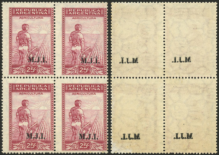 Lot 839 - Argentina official stamps - Guillermo Jalil - Philatino Auction # 2538 ARGENTINA: “Clearance” auction with very low starts and many interesting lots! Lot 839 - Argentina official stamps - Guillermo Jalil - Philatino Auction # 2538 ARGENTINA: “Clearance” auction with very low starts and many interesting lots!