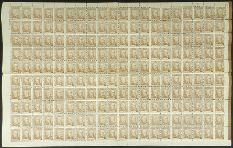 Lot 354 - Argentina general issues -  Guillermo Jalil - Philatino Auction # 2538 ARGENTINA: “Clearance” auction with very low starts and many interesting lots!