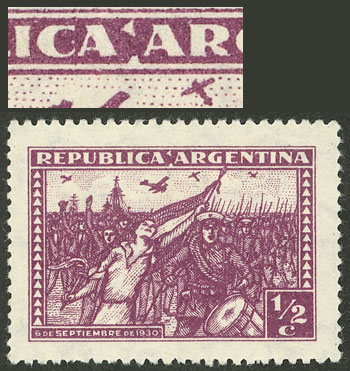 Lot 278 - Argentina general issues -  Guillermo Jalil - Philatino Auction # 2538 ARGENTINA: “Clearance” auction with very low starts and many interesting lots!
