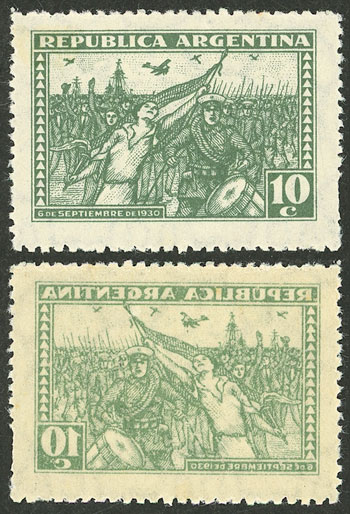 Lot 286 - Argentina general issues -  Guillermo Jalil - Philatino Auction # 2538 ARGENTINA: “Clearance” auction with very low starts and many interesting lots!