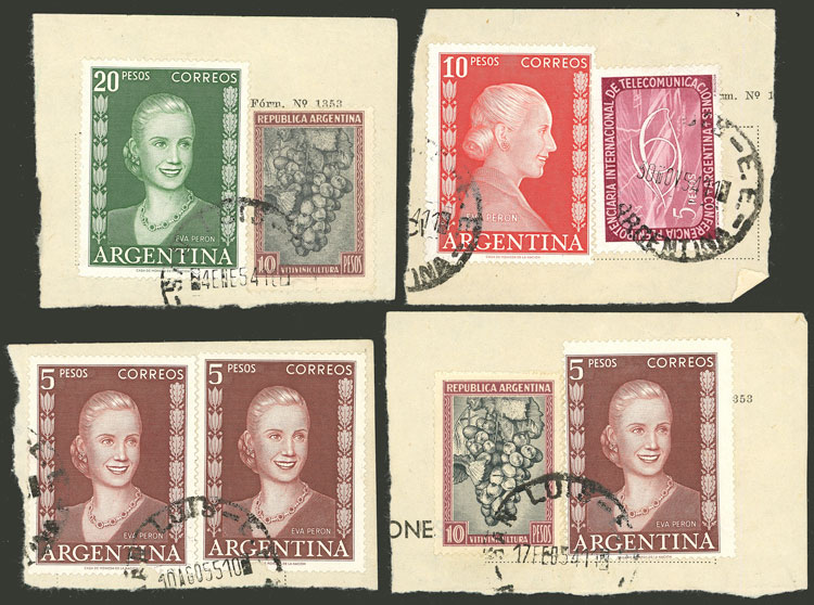 Lot 472 - Argentina general issues -  Guillermo Jalil - Philatino Auction # 2538 ARGENTINA: “Clearance” auction with very low starts and many interesting lots!