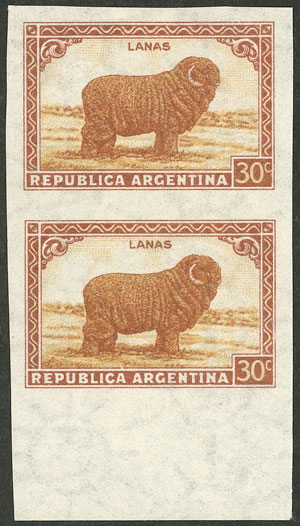 Lot 371 - Argentina general issues -  Guillermo Jalil - Philatino Auction # 2538 ARGENTINA: “Clearance” auction with very low starts and many interesting lots!