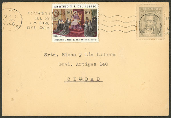 Lot 1056 - Argentina cinderellas - Guillermo Jalil - Philatino Auction # 2538 ARGENTINA: “Clearance” auction with very low starts and many interesting lots! Lot 1056 - Argentina cinderellas - Guillermo Jalil - Philatino Auction # 2538 ARGENTINA: “Clearance” auction with very low starts and many interesting lots!