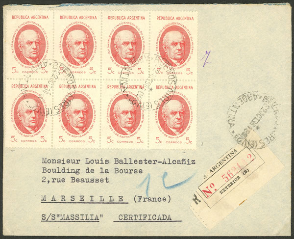 Lot 979 - Argentina postal history - Guillermo Jalil - Philatino Auction # 2538 ARGENTINA: “Clearance” auction with very low starts and many interesting lots! Lot 979 - Argentina postal history - Guillermo Jalil - Philatino Auction # 2538 ARGENTINA: “Clearance” auction with very low starts and many interesting lots!