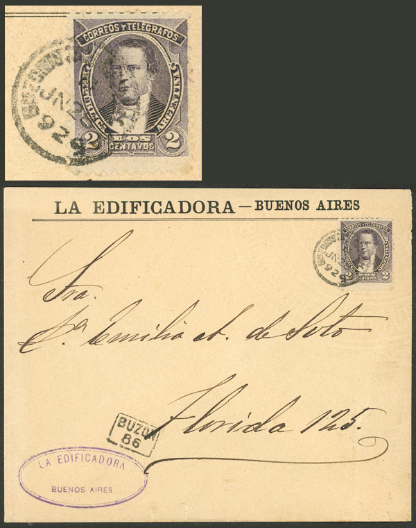 Lot 954 - Argentina postal history - Guillermo Jalil - Philatino Auction # 2538 ARGENTINA: “Clearance” auction with very low starts and many interesting lots! Lot 954 - Argentina postal history - Guillermo Jalil - Philatino Auction # 2538 ARGENTINA: “Clearance” auction with very low starts and many interesting lots!