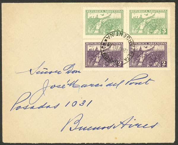 Lot 975 - Argentina postal history - Guillermo Jalil - Philatino Auction # 2538 ARGENTINA: “Clearance” auction with very low starts and many interesting lots! Lot 975 - Argentina postal history - Guillermo Jalil - Philatino Auction # 2538 ARGENTINA: “Clearance” auction with very low starts and many interesting lots!