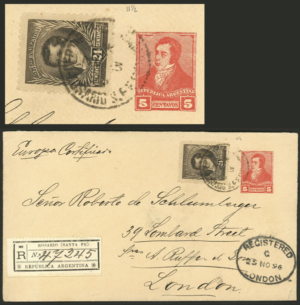Lot 958 - Argentina postal history - Guillermo Jalil - Philatino Auction # 2538 ARGENTINA: “Clearance” auction with very low starts and many interesting lots! Lot 958 - Argentina postal history - Guillermo Jalil - Philatino Auction # 2538 ARGENTINA: “Clearance” auction with very low starts and many interesting lots!