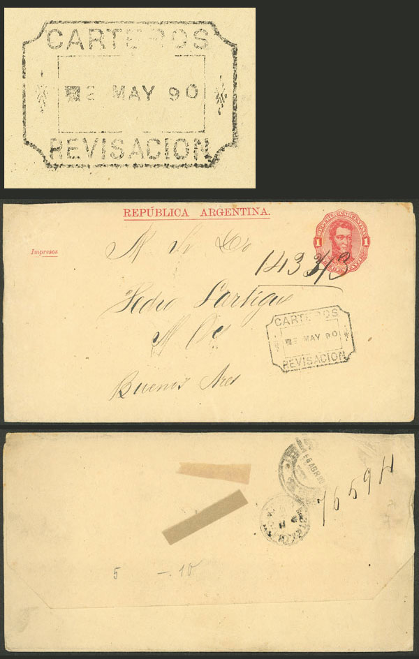 Lot 912 - Argentina Postal stationery - Guillermo Jalil - Philatino Auction # 2538 ARGENTINA: “Clearance” auction with very low starts and many interesting lots! Lot 912 - Argentina Postal stationery - Guillermo Jalil - Philatino Auction # 2538 ARGENTINA: “Clearance” auction with very low starts and many interesting lots!