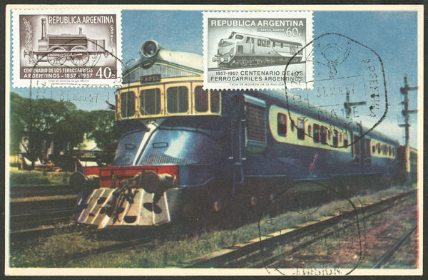 Lot 488 - Argentina general issues -  Guillermo Jalil - Philatino Auction # 2538 ARGENTINA: “Clearance” auction with very low starts and many interesting lots!