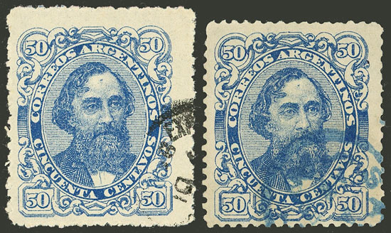 Lot 95 - Argentina general issues -  Guillermo Jalil - Philatino Auction # 2538 ARGENTINA: “Clearance” auction with very low starts and many interesting lots!