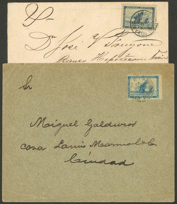 Lot 120 - Argentina general issues -  Guillermo Jalil - Philatino Auction # 2538 ARGENTINA: “Clearance” auction with very low starts and many interesting lots!