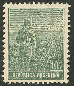 Lot 190 - Argentina general issues -  Guillermo Jalil - Philatino Auction # 2538 ARGENTINA: “Clearance” auction with very low starts and many interesting lots!