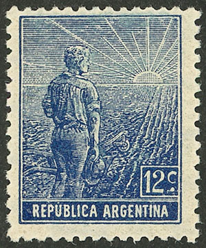 Lot 185 - Argentina general issues -  Guillermo Jalil - Philatino Auction # 2538 ARGENTINA: “Clearance” auction with very low starts and many interesting lots!