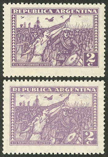 Lot 280 - Argentina general issues -  Guillermo Jalil - Philatino Auction # 2538 ARGENTINA: “Clearance” auction with very low starts and many interesting lots!