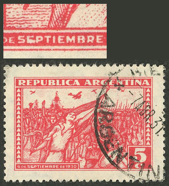 Lot 284 - Argentina general issues -  Guillermo Jalil - Philatino Auction # 2538 ARGENTINA: “Clearance” auction with very low starts and many interesting lots!