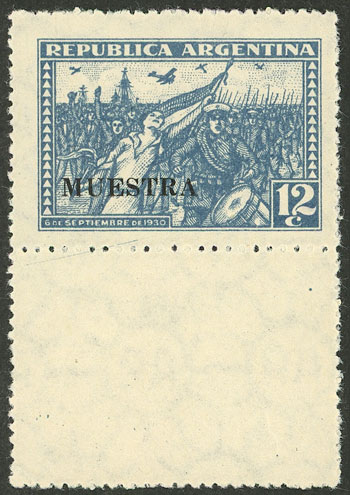 Lot 289 - Argentina general issues -  Guillermo Jalil - Philatino Auction # 2538 ARGENTINA: “Clearance” auction with very low starts and many interesting lots!