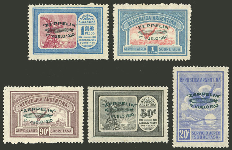 Lot 273 - Argentina general issues -  Guillermo Jalil - Philatino Auction # 2538 ARGENTINA: “Clearance” auction with very low starts and many interesting lots!
