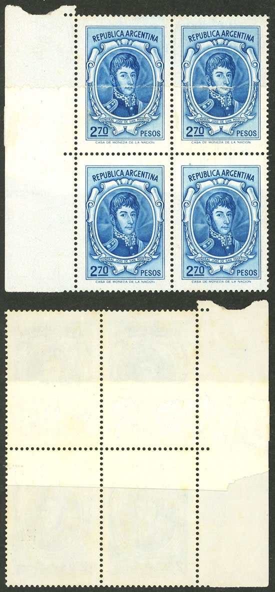 Lot 583 - Argentina general issues -  Guillermo Jalil - Philatino Auction # 2538 ARGENTINA: “Clearance” auction with very low starts and many interesting lots!