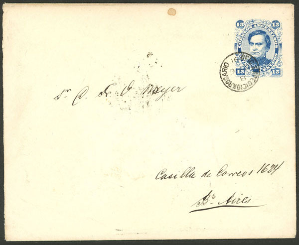Lot 917 - Argentina Postal stationery - Guillermo Jalil - Philatino Auction # 2538 ARGENTINA: “Clearance” auction with very low starts and many interesting lots! Lot 917 - Argentina Postal stationery - Guillermo Jalil - Philatino Auction # 2538 ARGENTINA: “Clearance” auction with very low starts and many interesting lots!